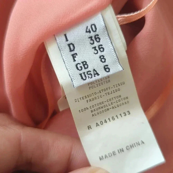 Moschino Pink Floral Lace Dress - Picture 6 of 11